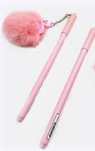 Fluffy Pink Pen from Amazon