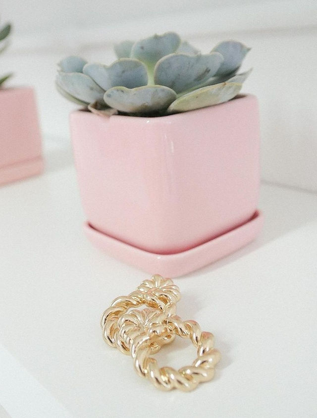 Gold Chunky Earrings