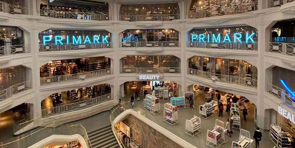 Tienda física de PRIMARK