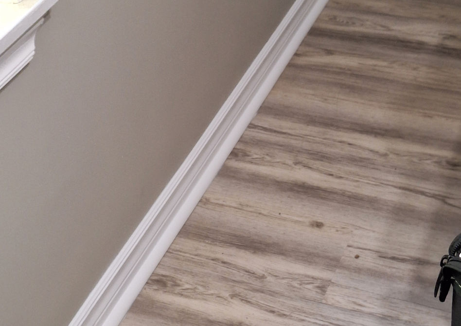 Floors, baseboards & walls view 2