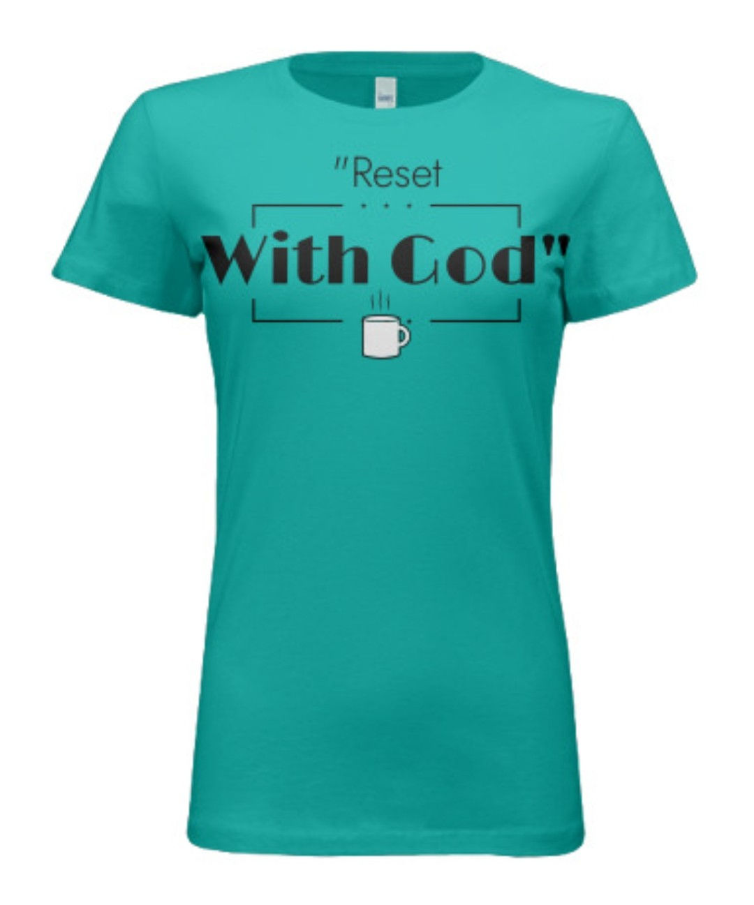 Reset With God - short-sleeve t-shirt for women