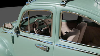 Beetle Car View 2