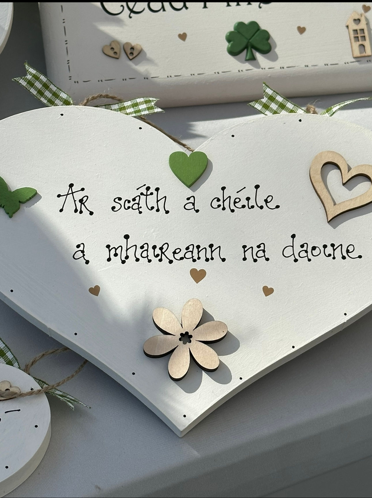 Irish 'Shelter' Plaque