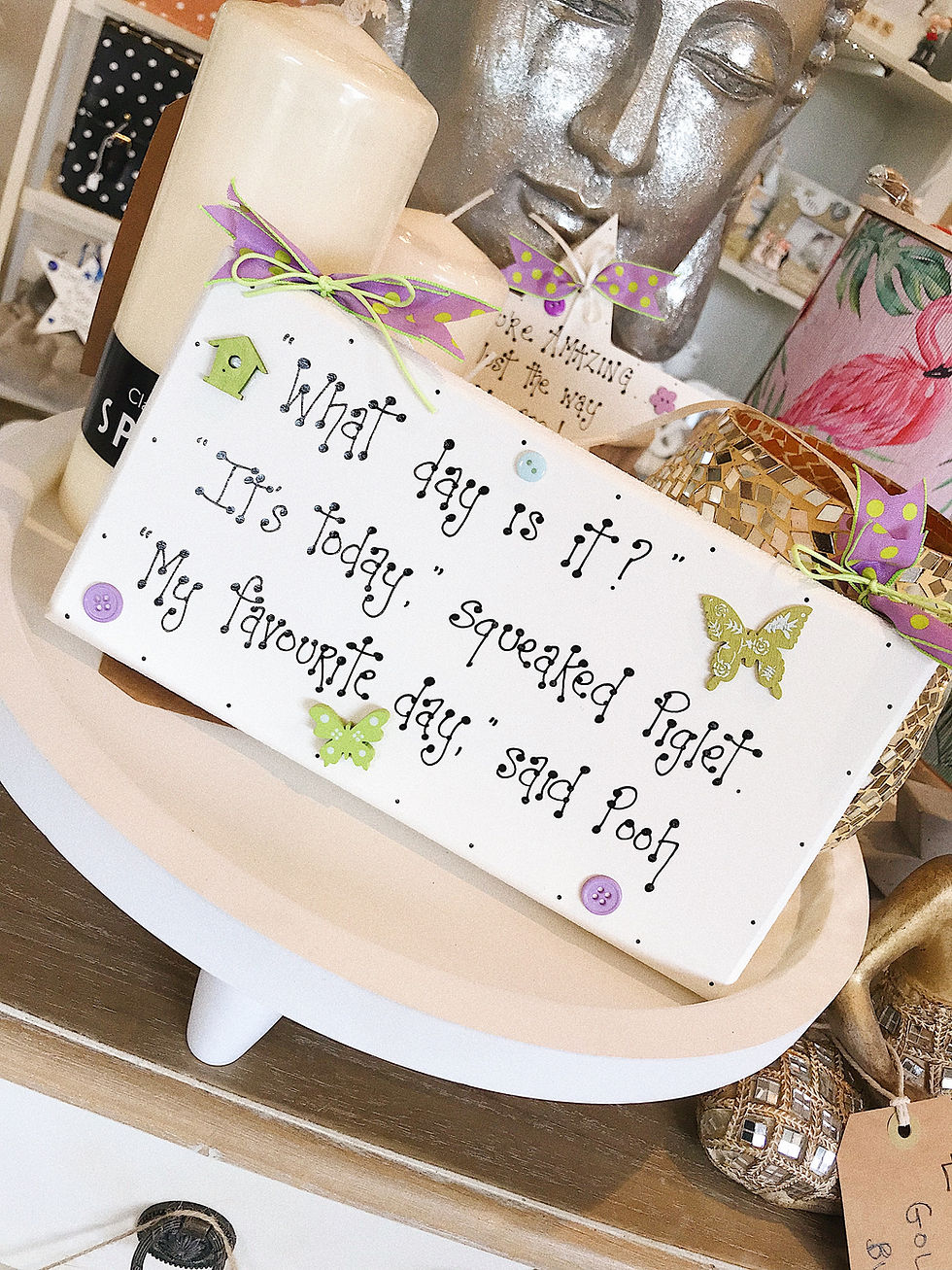'Favourite Day..' Quote Plaque
