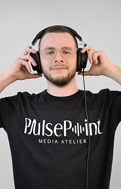 Luigi, audio engineer and creative producer at PulsePoint Media Atelier