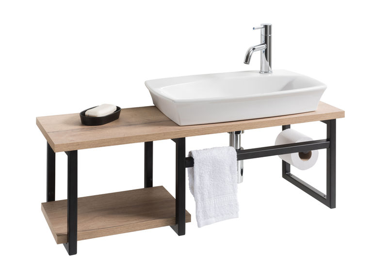 Vamigo My Space Badezimmermöbel für kleine Bäder, 80 cm