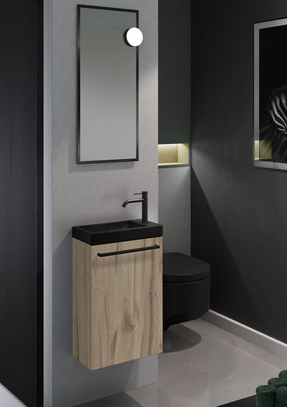 Vamigo my Life 2.0 XS L40_Decor BOZEN_Keramik schwarz mat