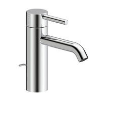 Waschtisch-Einlochbatterie, M-Size 130 mm, chrom
mit Ablauf oder ohne Ablauf