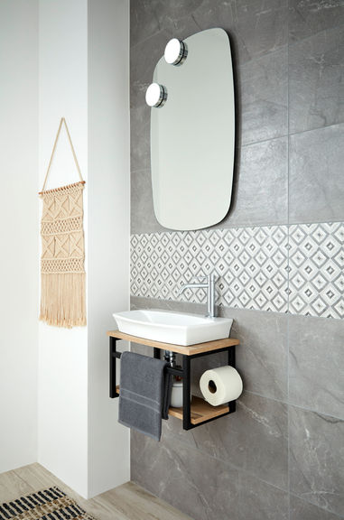 Vamigo My Space moderne Badmöbel für kleine Bäder, 50 cm