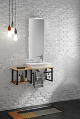 Vamigo My Space Badezimmermöbel für kleine Bäder, 80 cm