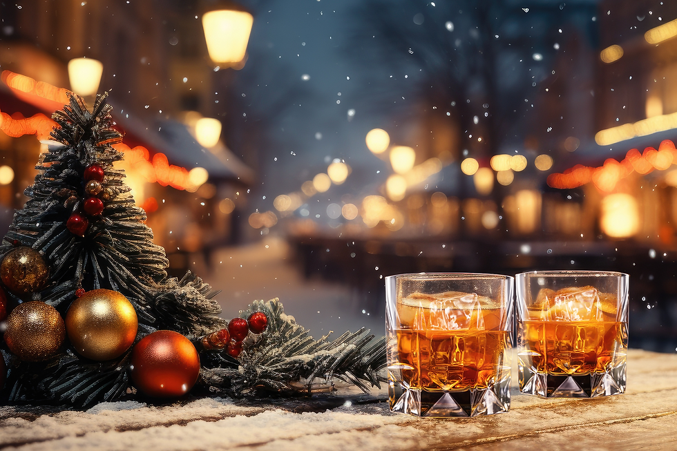 Whisky in New Year