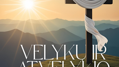 VELYKŲ IR ATVELYKIO PAMALDŲ TVARKA