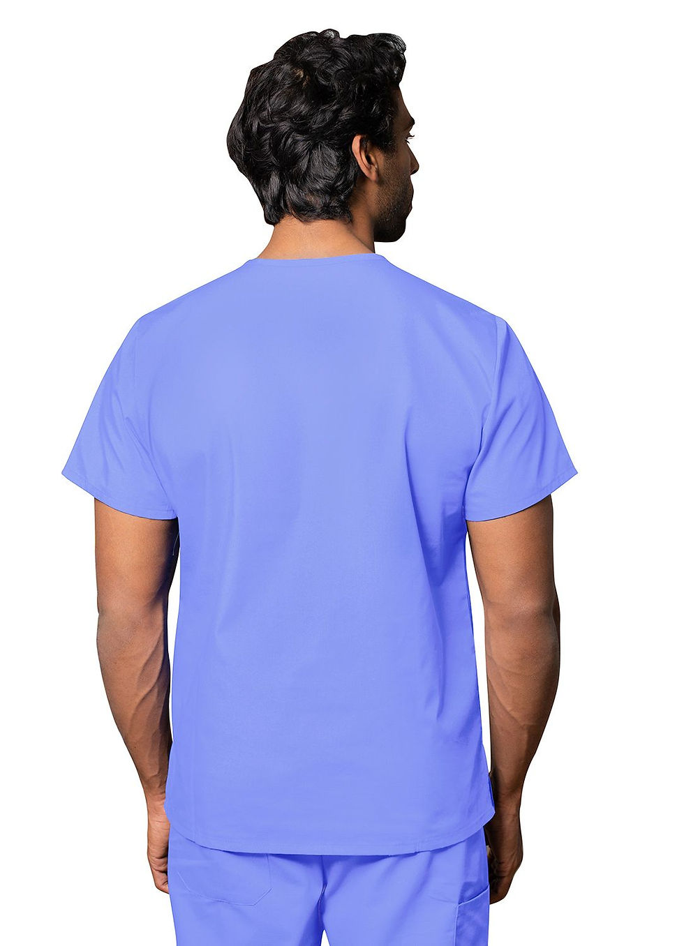 Thumbnail: 601-Unisex V-Neck Tunic 3 Pocket XXS-XL