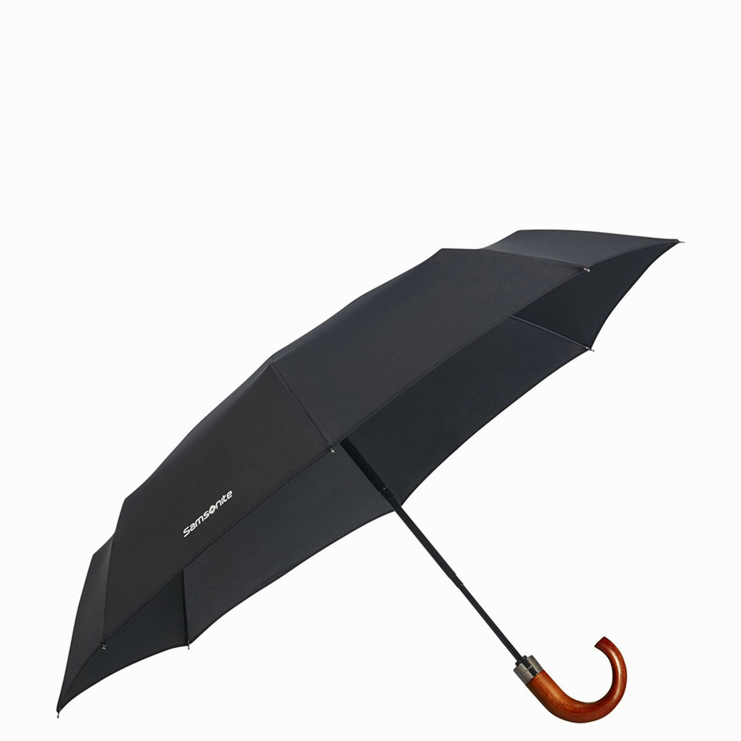 Samsonite - Wood Classic S 3 Sect. Auto O/C Crook - Black