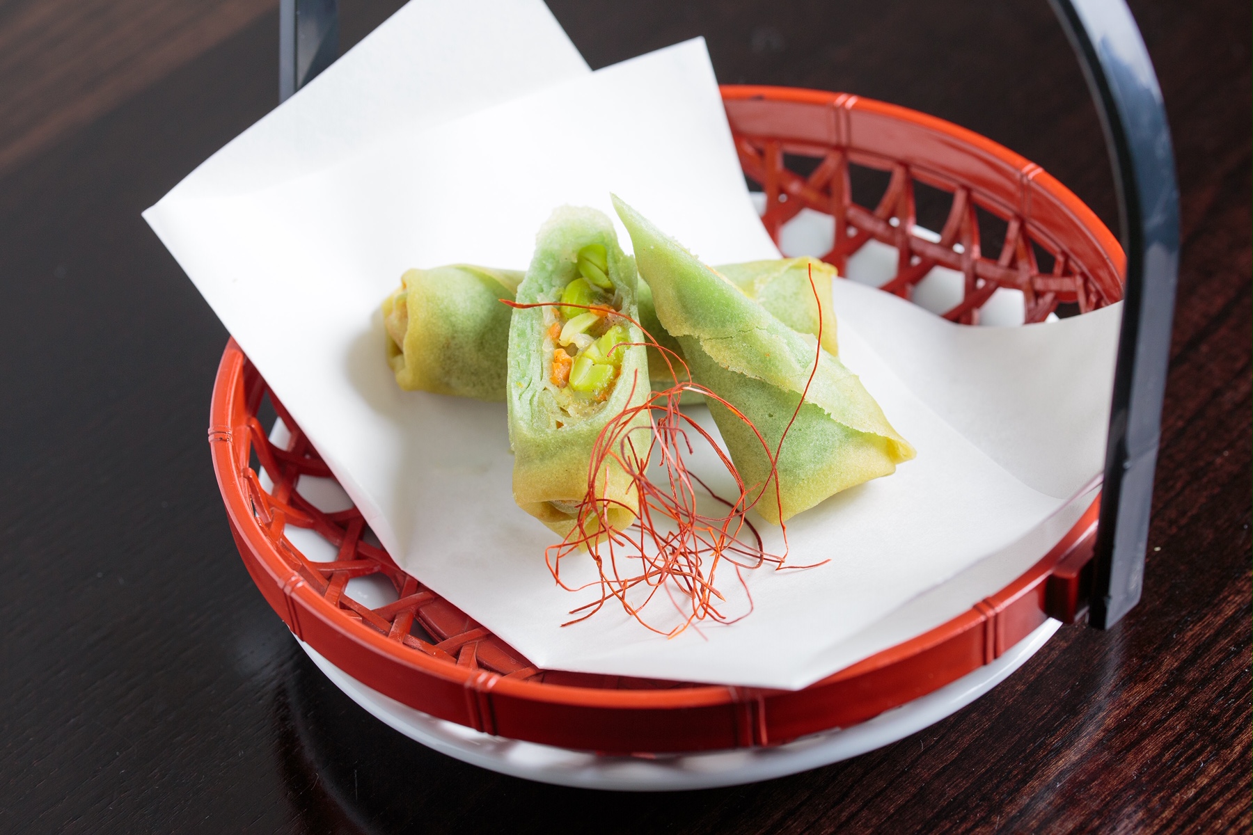 Arranged Food and Objects