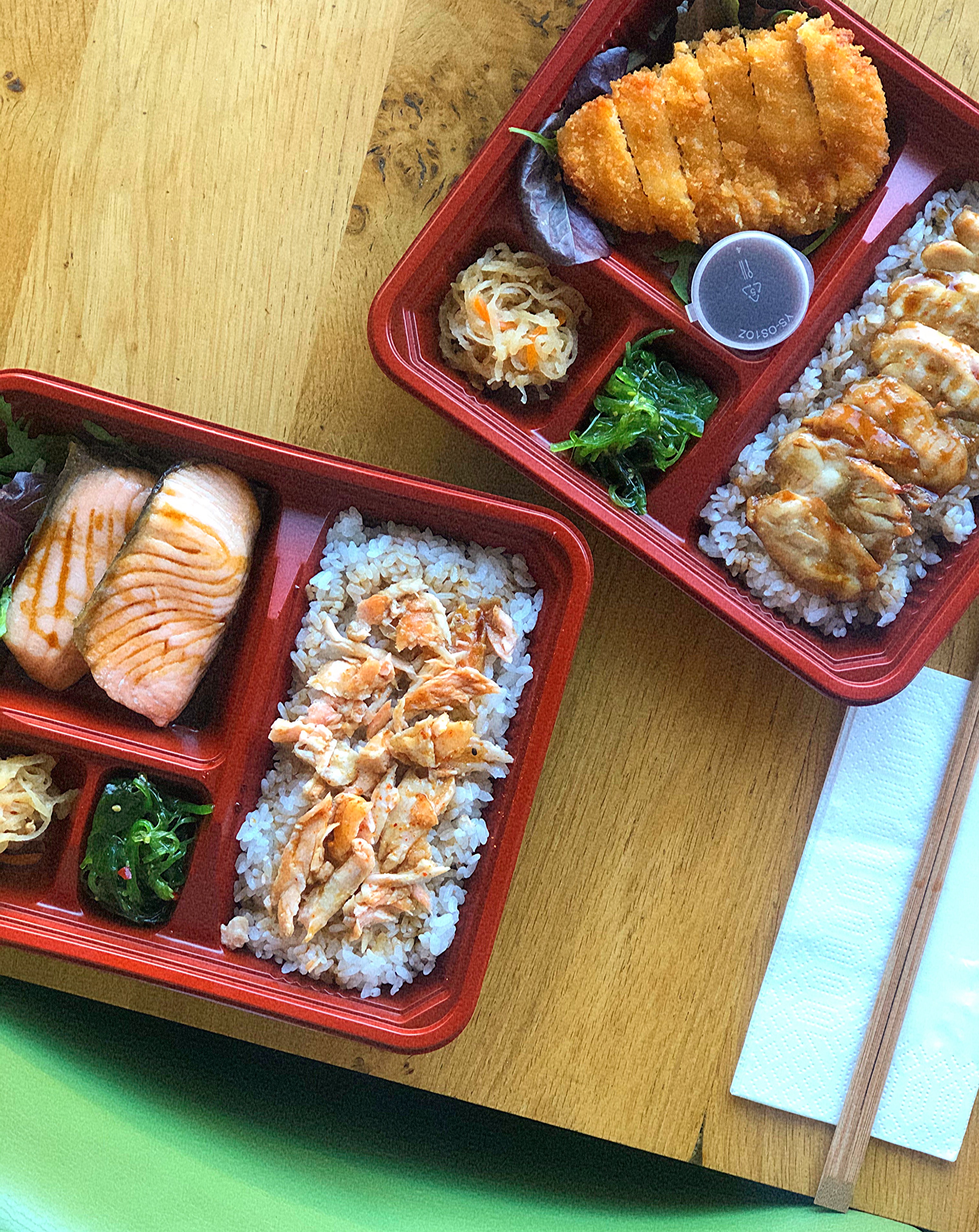 Arranged Food and Objects