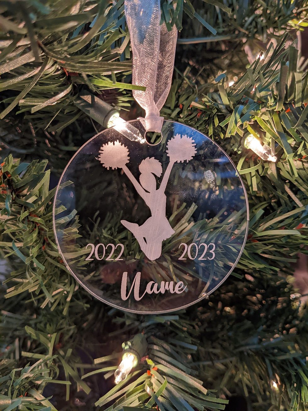Thumbnail: Christmas Ornament (Acrylic) -Sports/Activities