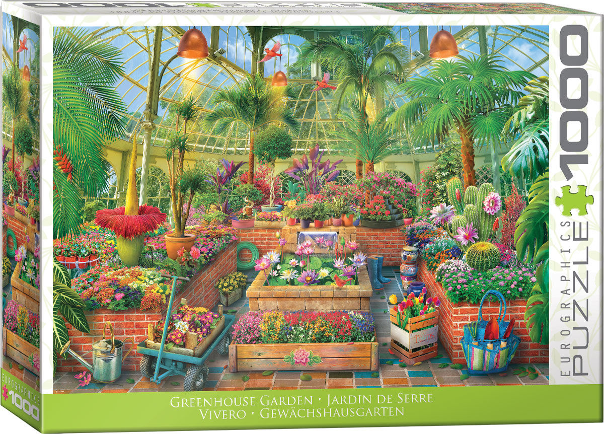 PUZZLE 1000MCX Jardin de serre