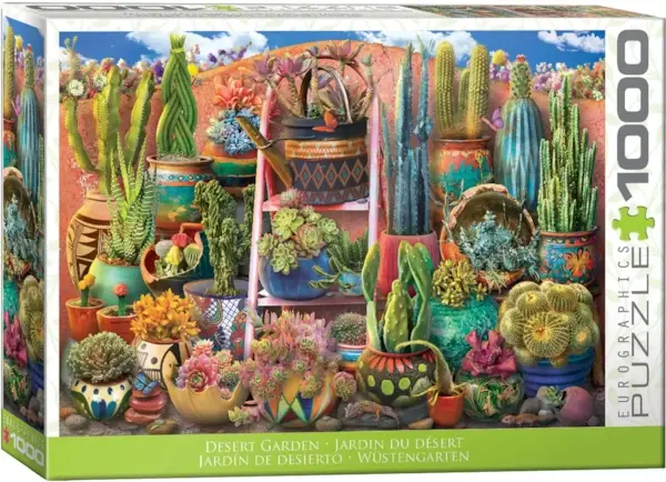 PUZZLE 1000MCX JARDIN DU DESERT