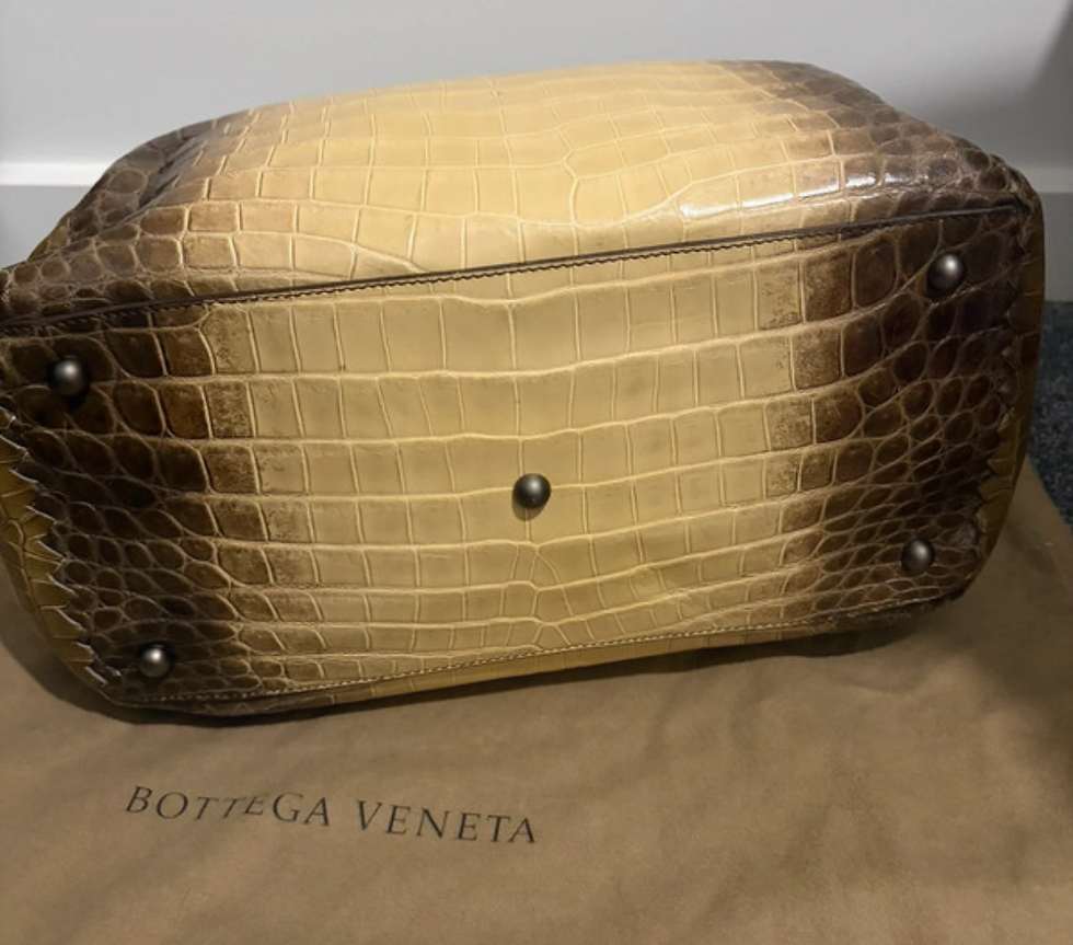 Thumbnail: Bottega Veneta Ombre Crocodile skin Bag