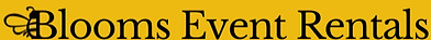 Blooms Event Rentals Long Logo