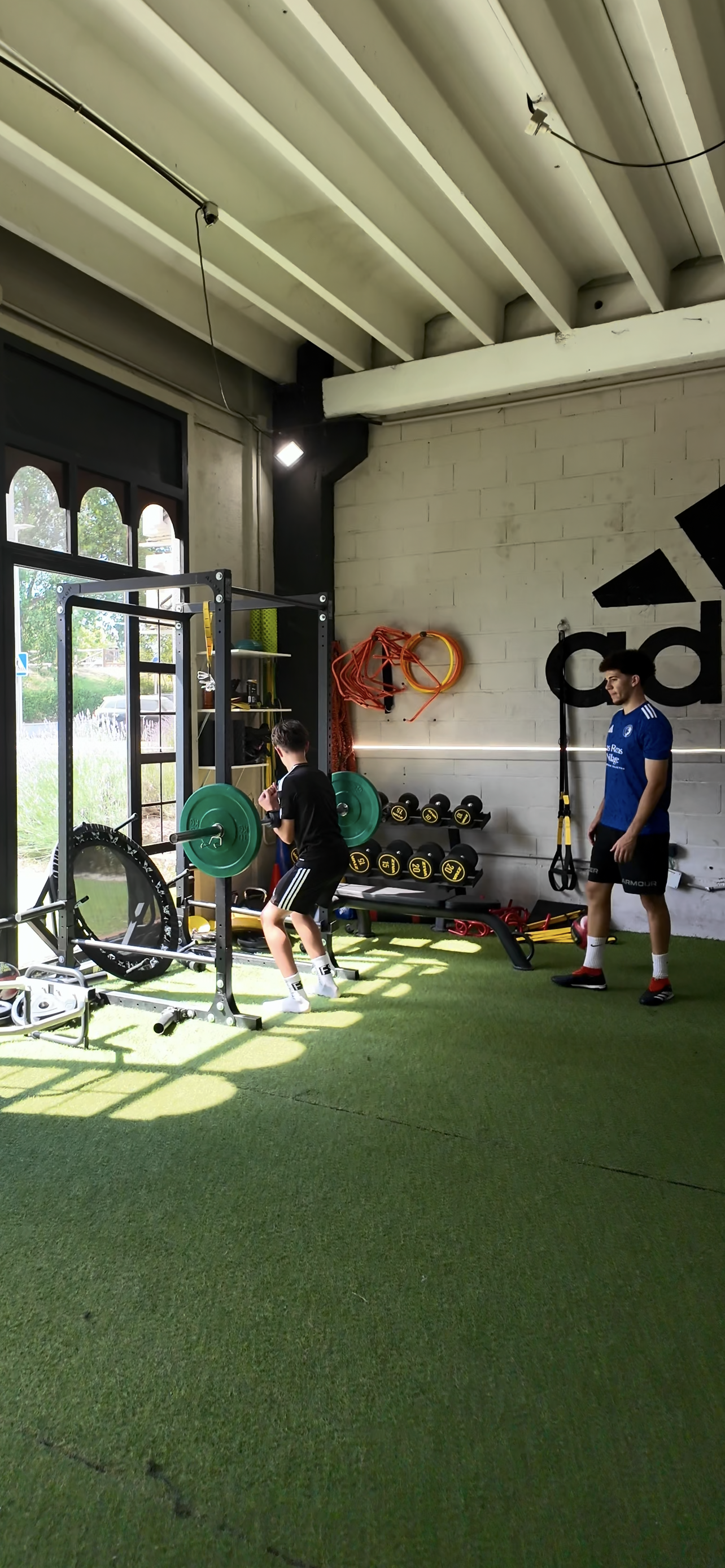 Preparación física de un jugador en Premium Training Center