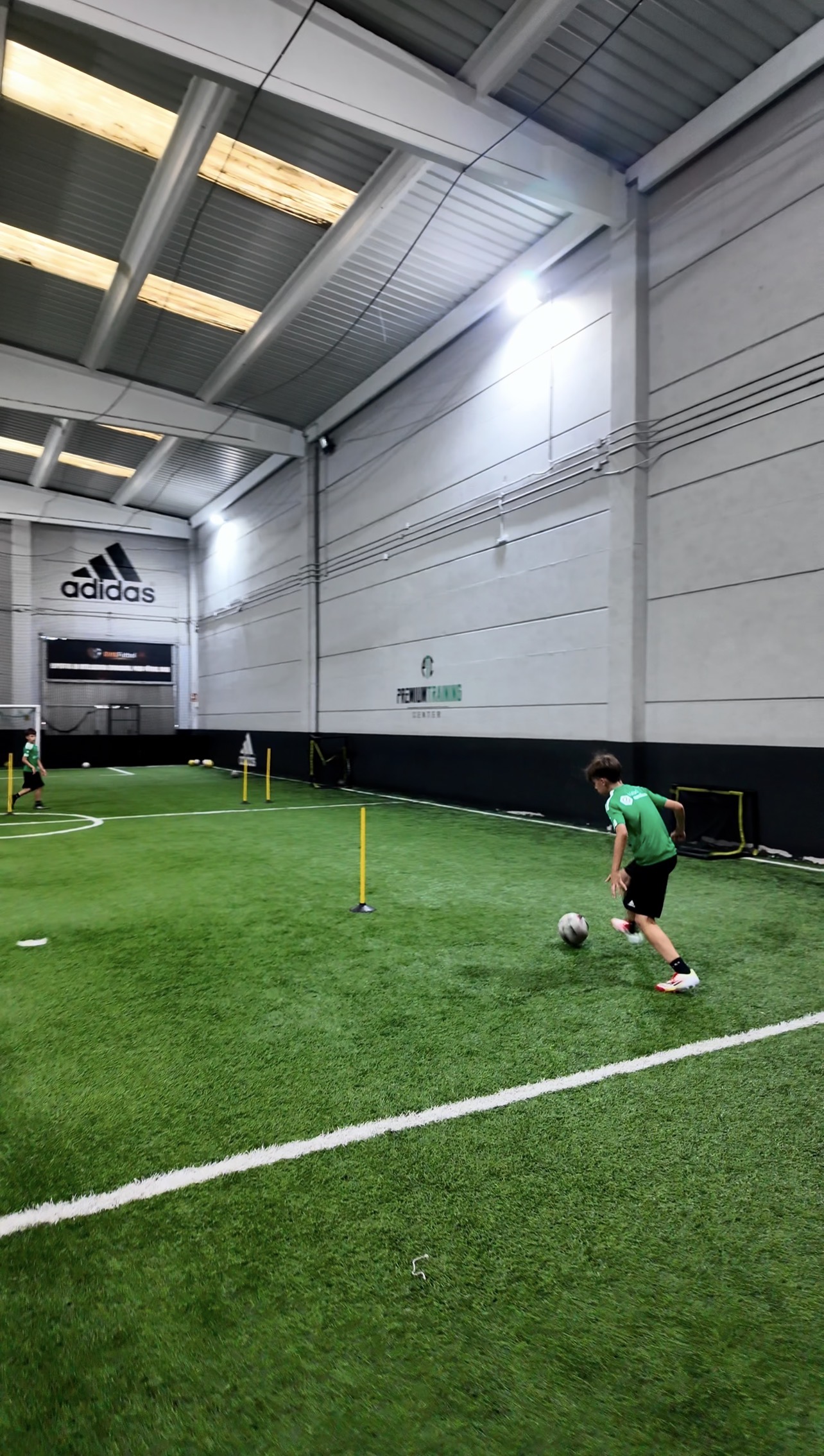 Entrenamiento de fútbol en Madrid, trabajo técnico