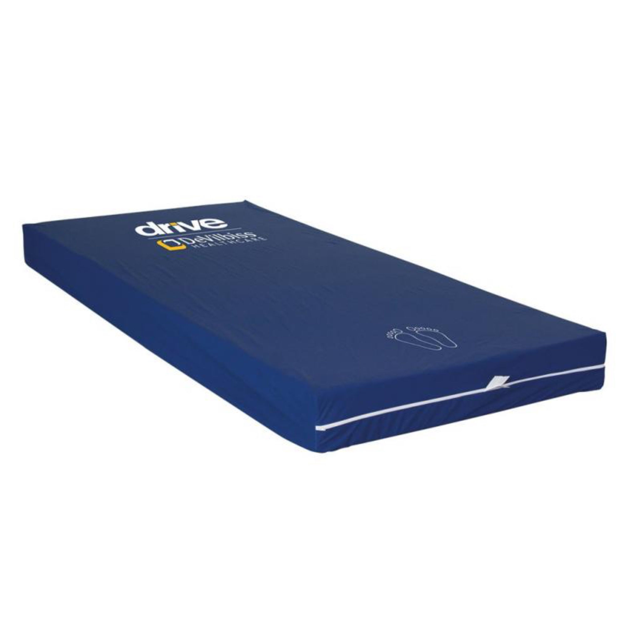 Matelas clinique en polyuréthane bleu 90 x 200 x 12 cm