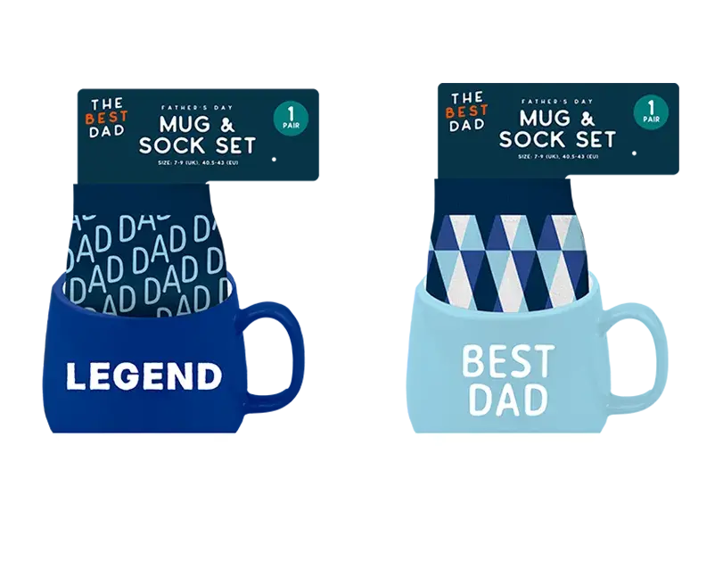 Father's Day Mug & Sock Set
