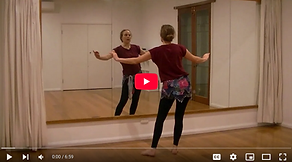 Mikola dancing for Hunter Shimmy Sisters video library