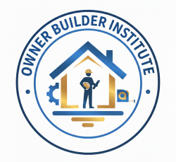Owner Builder Institute logo — Approved provider of the owner builder course online in NSW.