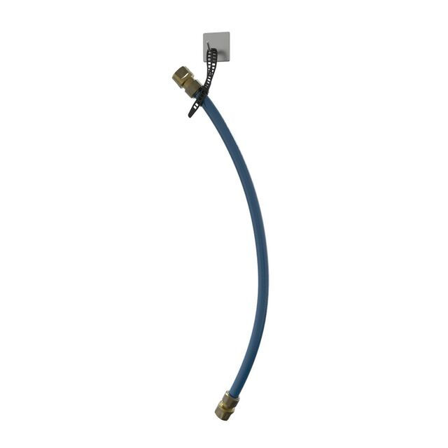 Befüllschlauch inkl. 2x Steckverbinder trinkwasserecht Länge: 65cm