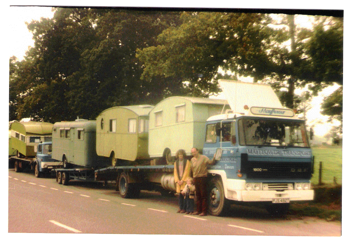 Mayflower Caravan Transport, Devon, has been transporting caravans and mobile homes for over 50 years