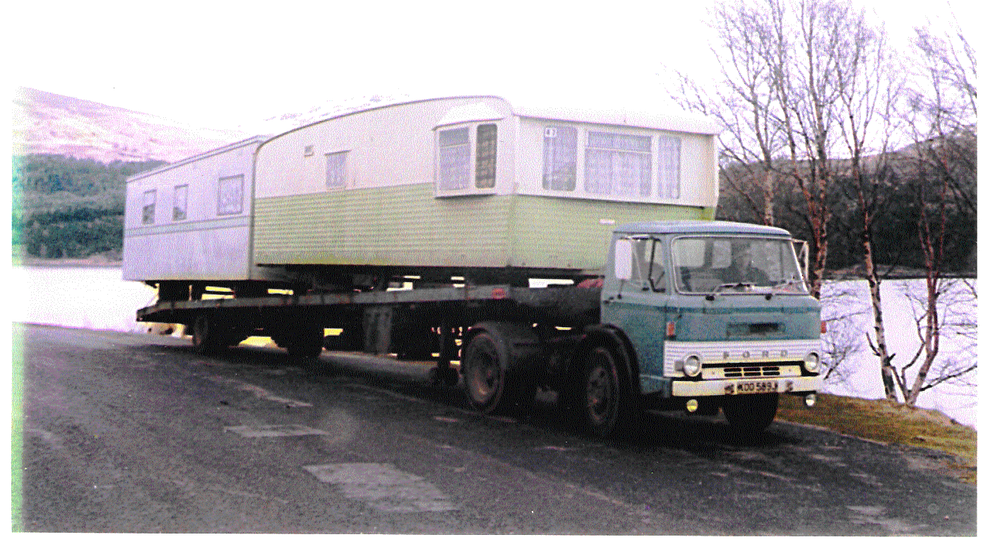 Mayflower transport, caravan transport, mobile home transport, mayflower caravan transport, history