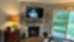 New Stone Fireplace