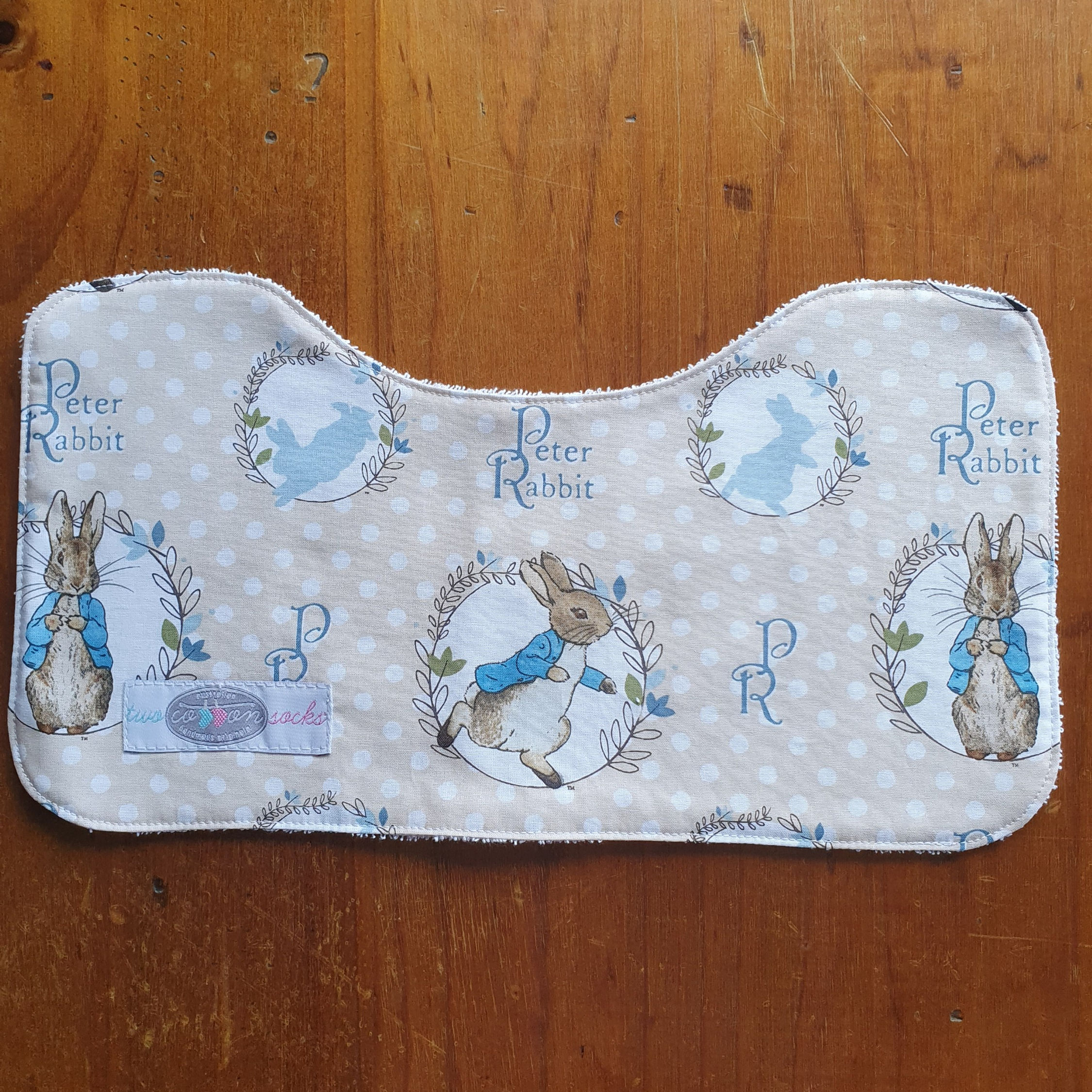 Peter Rabbit Burp Cloth