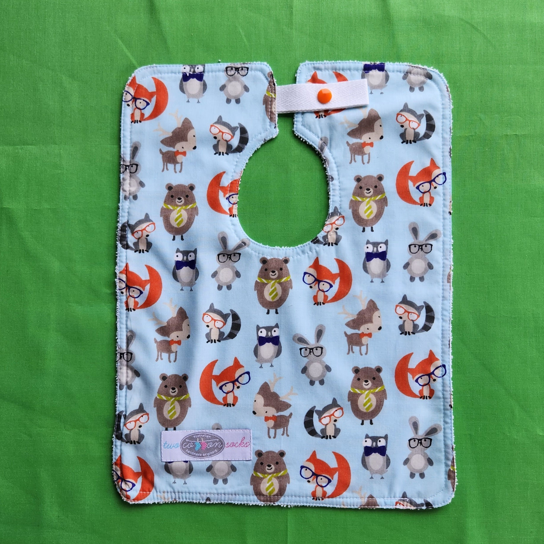 Forest Animals Feeding Bib