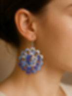 Jewelry Indigo Sky Symphony Earrings Knots to Node