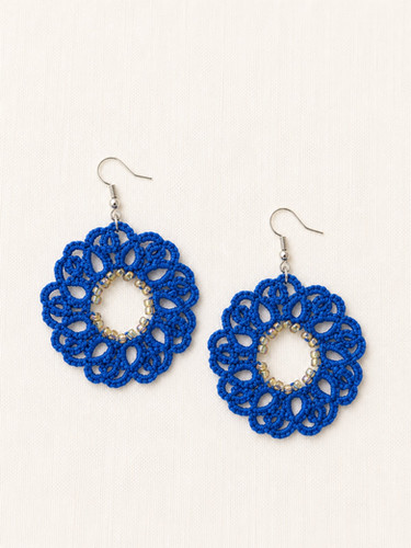 Blue Mirage Earrings thumbnail 5