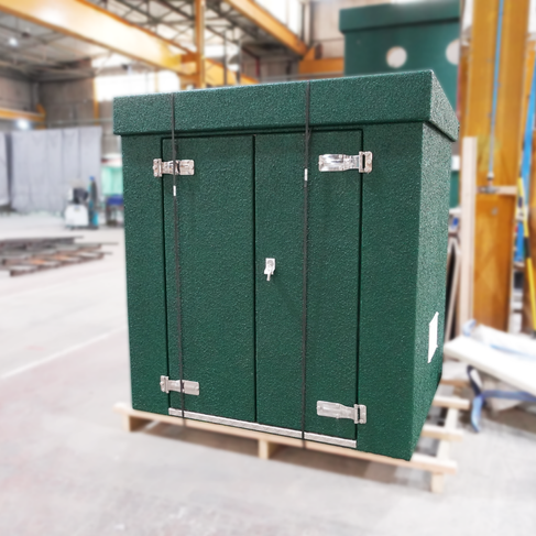 Bespoke sprinkler pump room delivered ready for site installation
