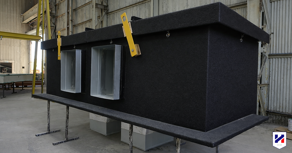 Black GRP TopBox Roof Entry Systems by Hill Grwp Ltd