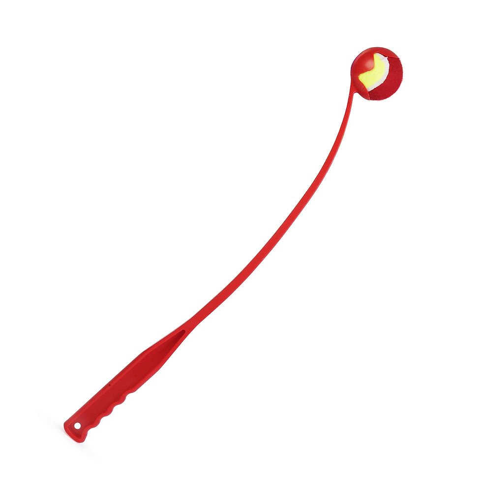 Ancol - Tennis Ball Launcher / Chaser - Red