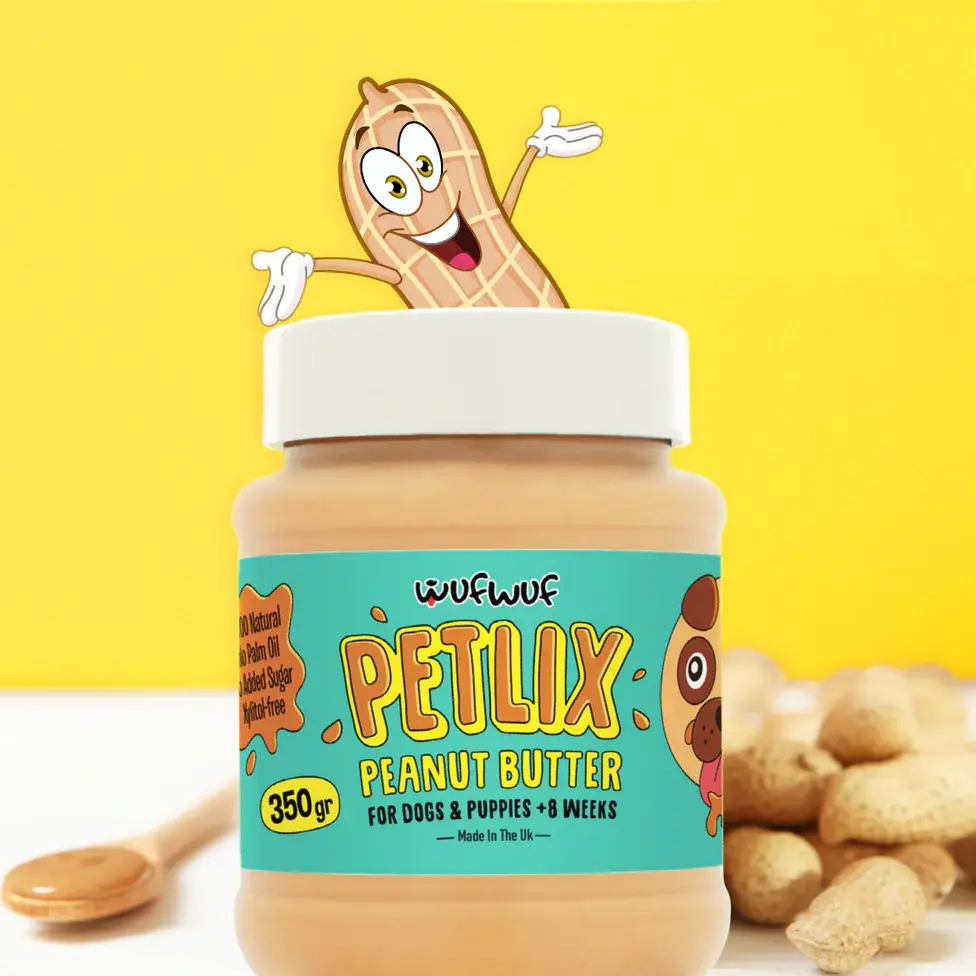 WufWuf - Petlix - Peanut Butter for Dogs 350g