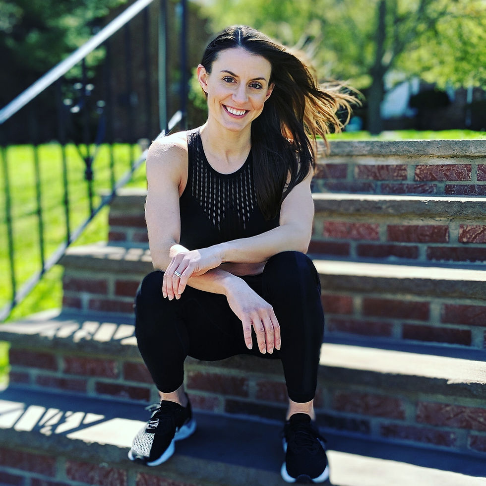 strong and confident pre and postnatal personal trainer and fitness specialist