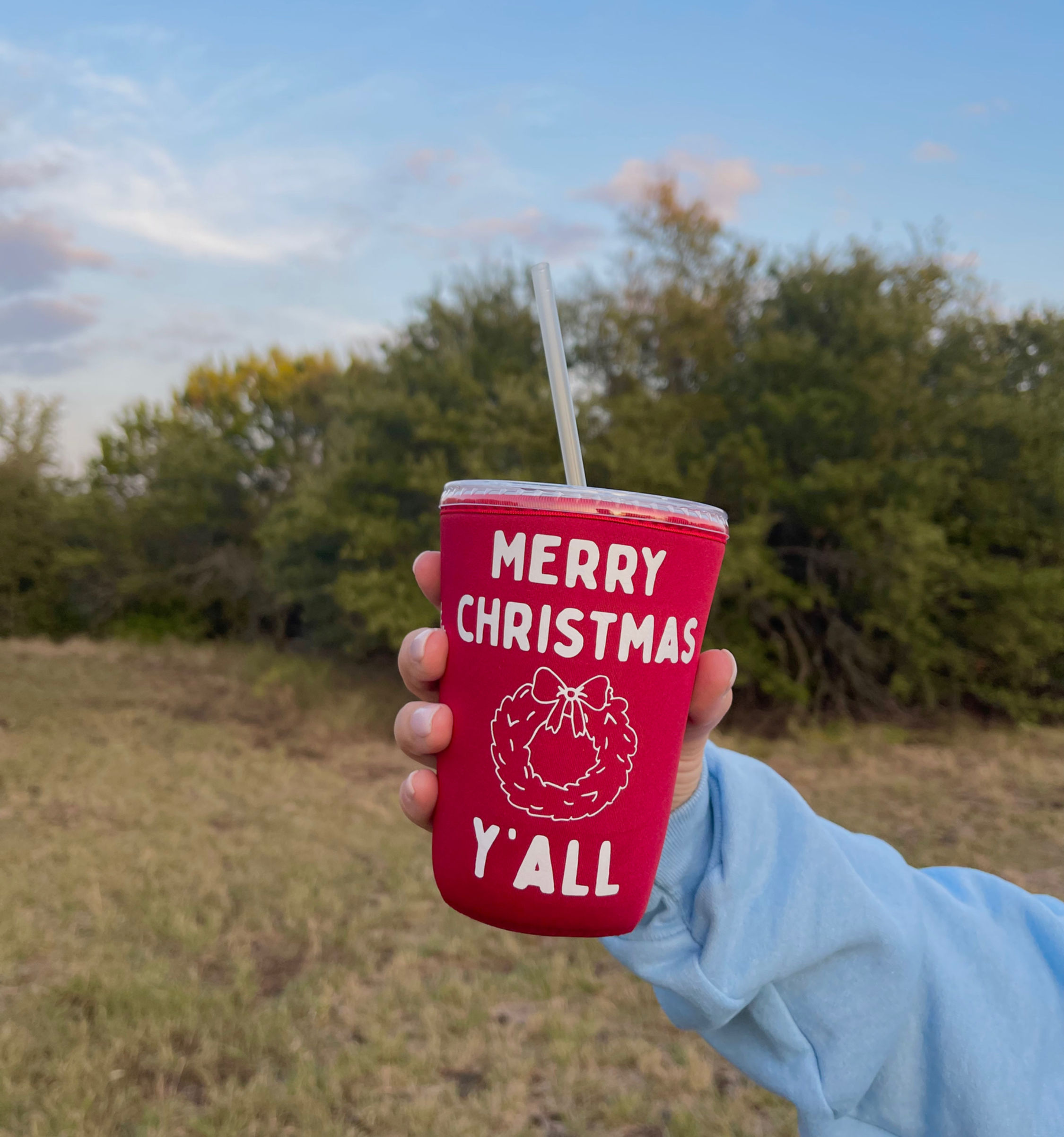 MERRY CHRISTMAS Y'ALL - Coozie