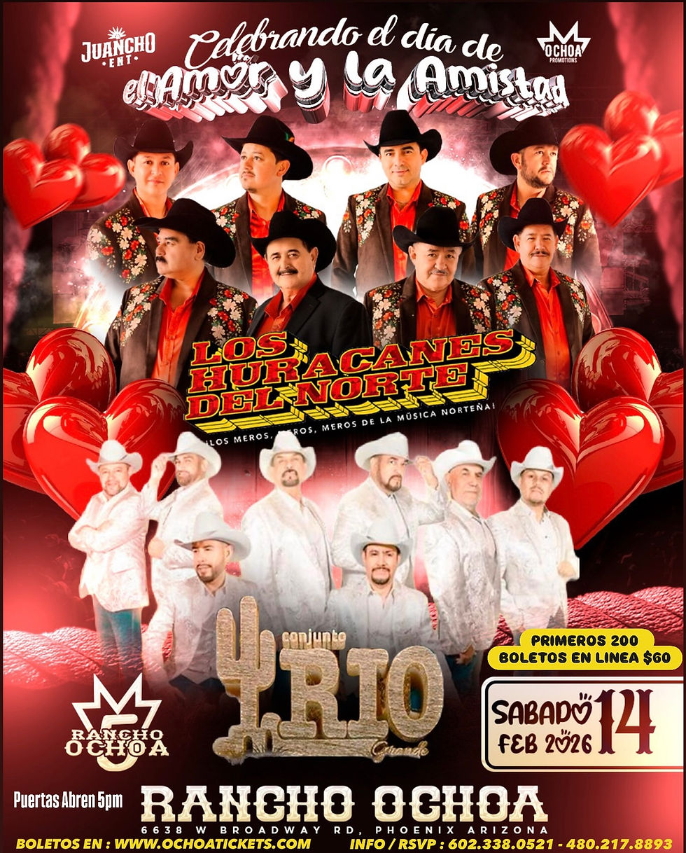 Los Huracanes Del Norte & Conjunto Rio Grande