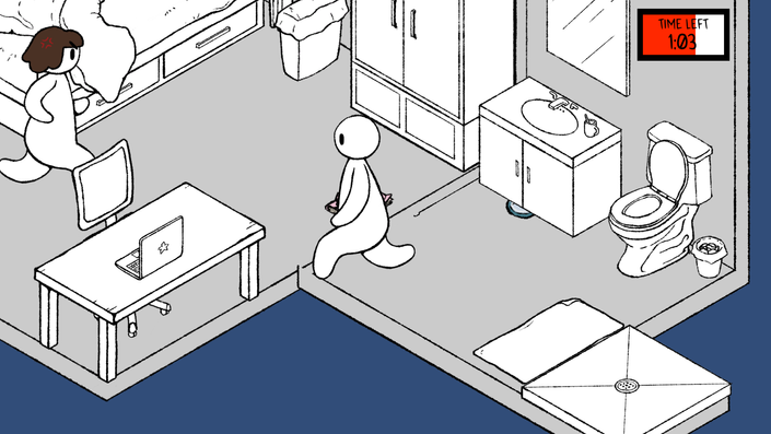 Mom Please Respect My Privacy - Running to Light Switch