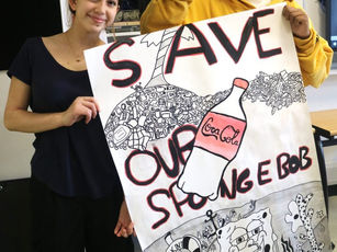 "Save our Sponge Bob" by Matteo Ratsimanohatra & Cyann Attali