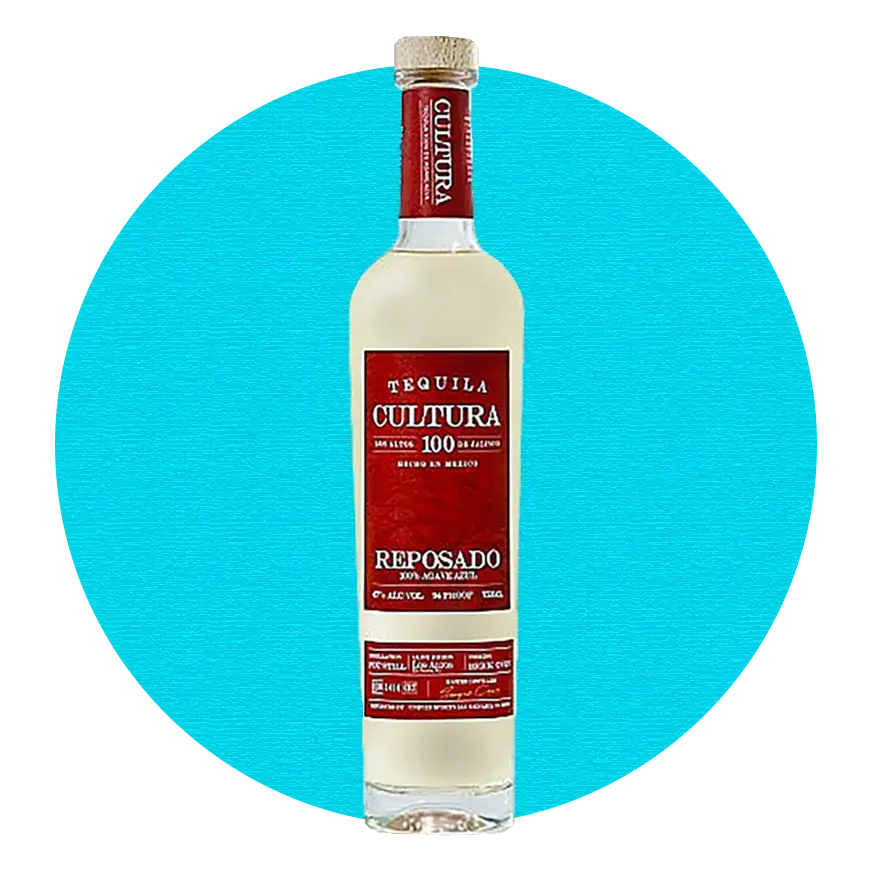 Cultura 100 High Proof Reposado Tequila