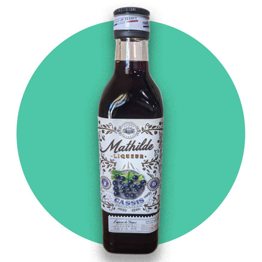 Mathilde Cassis Black Currant Liqueur 375ml